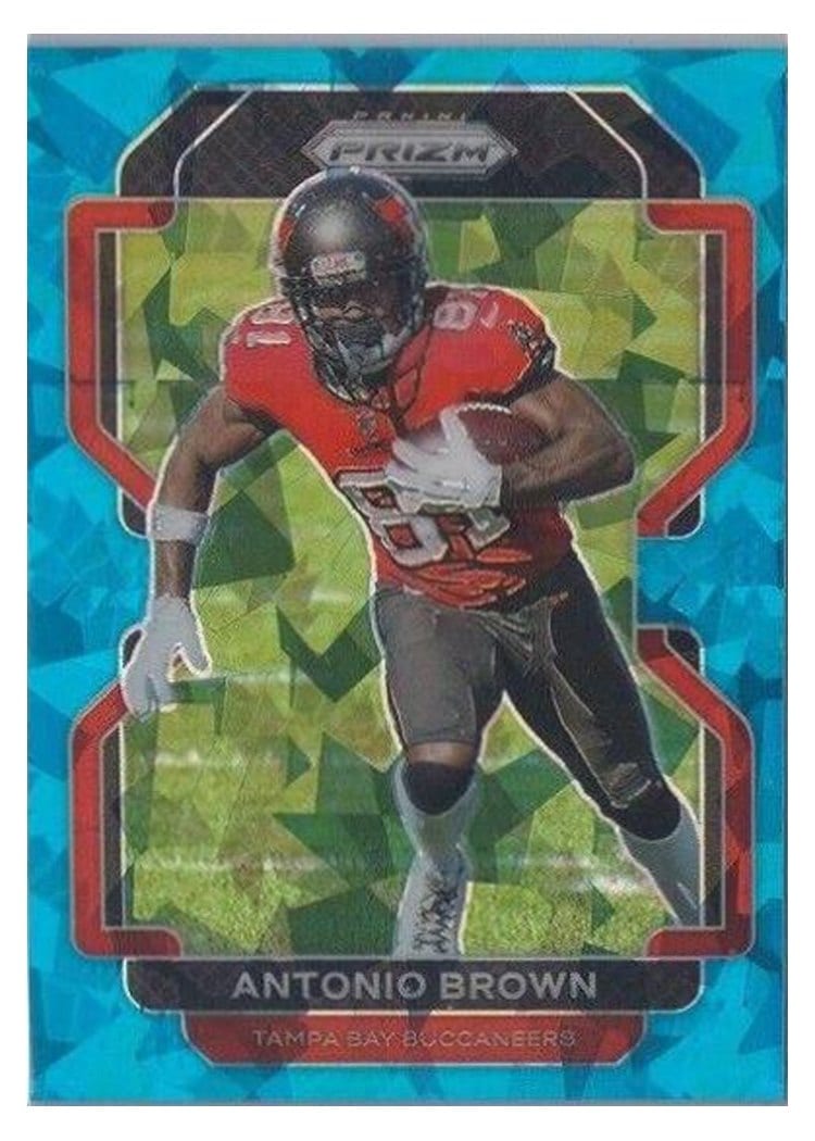 2021 Panini Prizm Base Set Antonio Brown #292 card