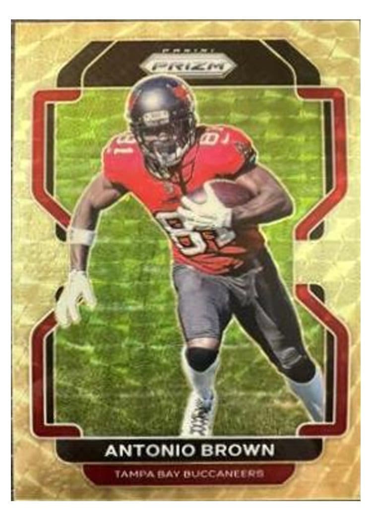 2021 Panini Prizm Base Set Antonio Brown #292 card