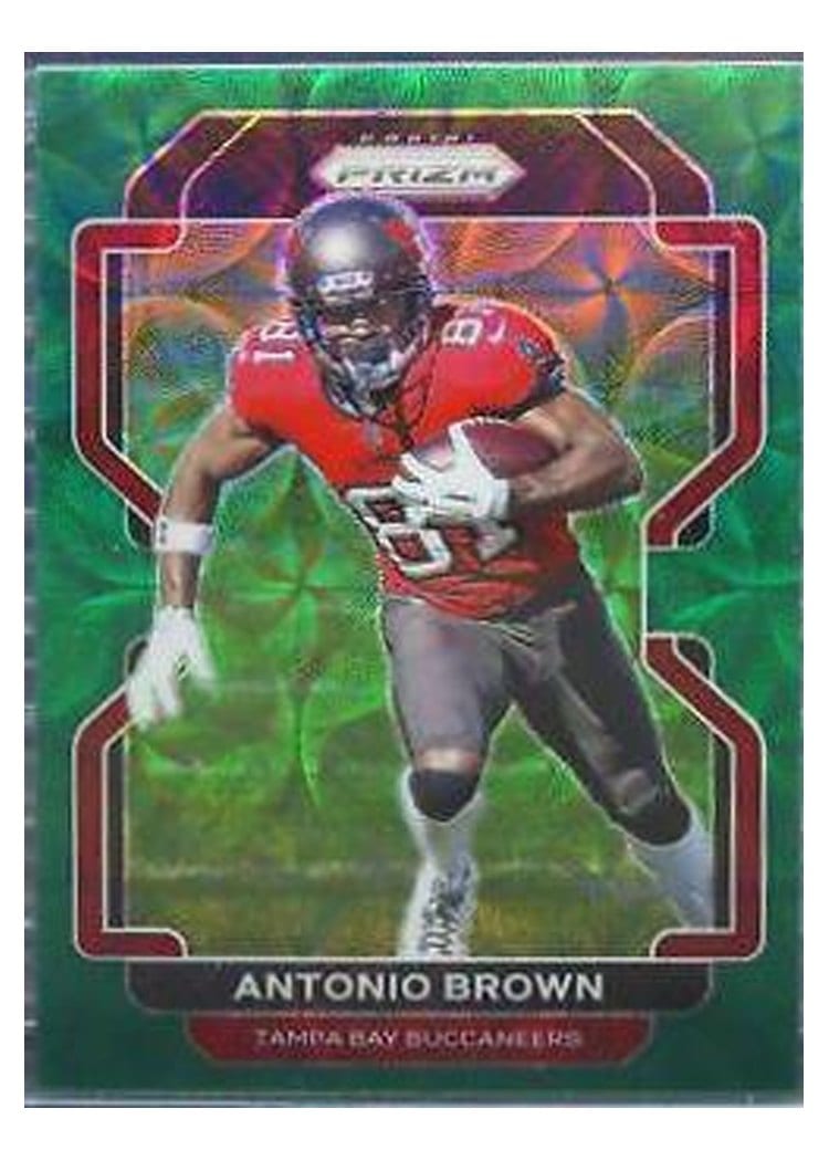 2021 Panini Prizm Base Set Antonio Brown #292 card