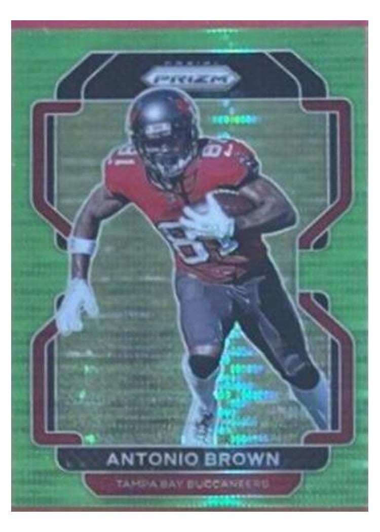 2021 Panini Prizm Base Set Antonio Brown #292 card