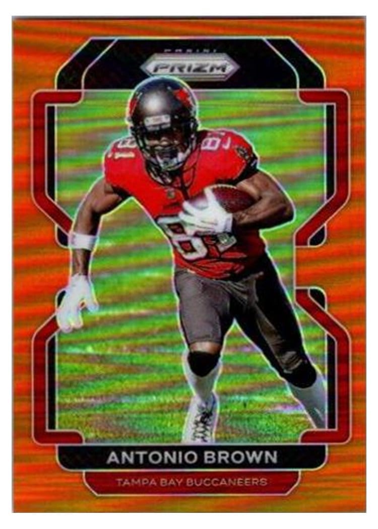 2021 Panini Prizm Base Set Antonio Brown #292 card