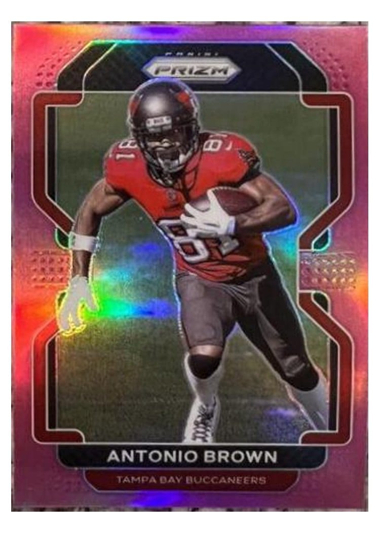 2021 Panini Prizm Base Set Antonio Brown #292 card