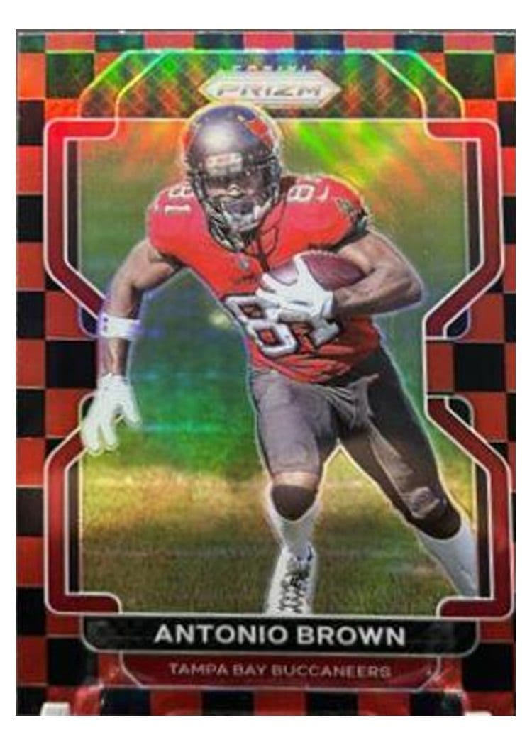 2021 Panini Prizm Base Set Antonio Brown #292 card