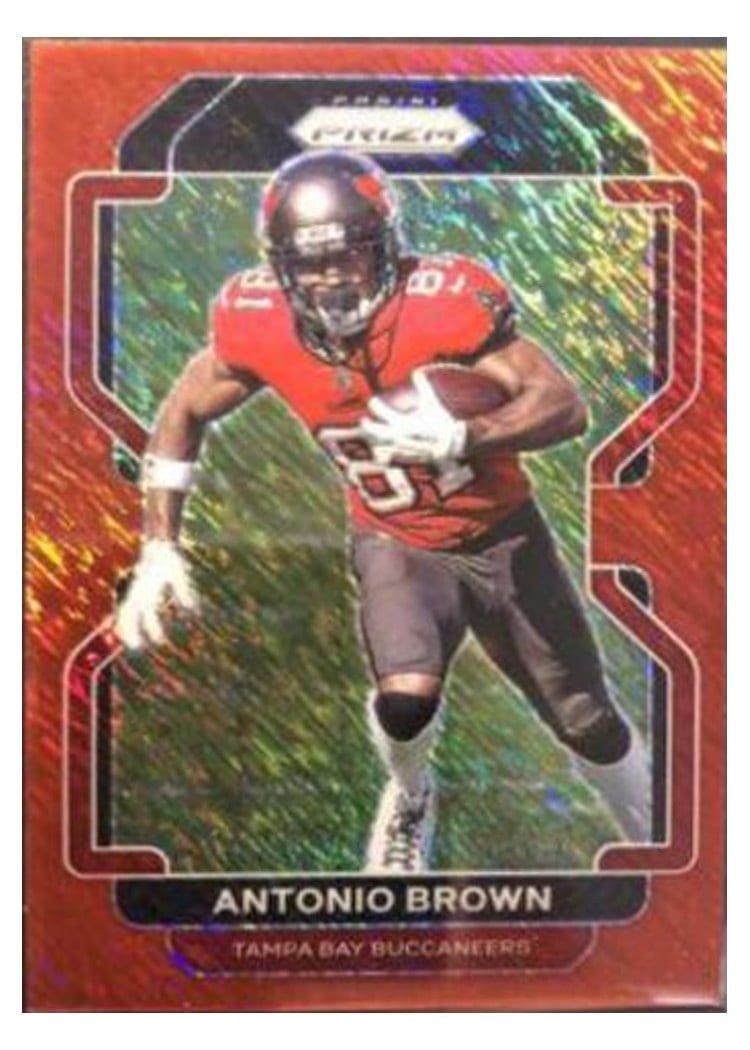 2021 Panini Prizm Base Set Antonio Brown #292 card