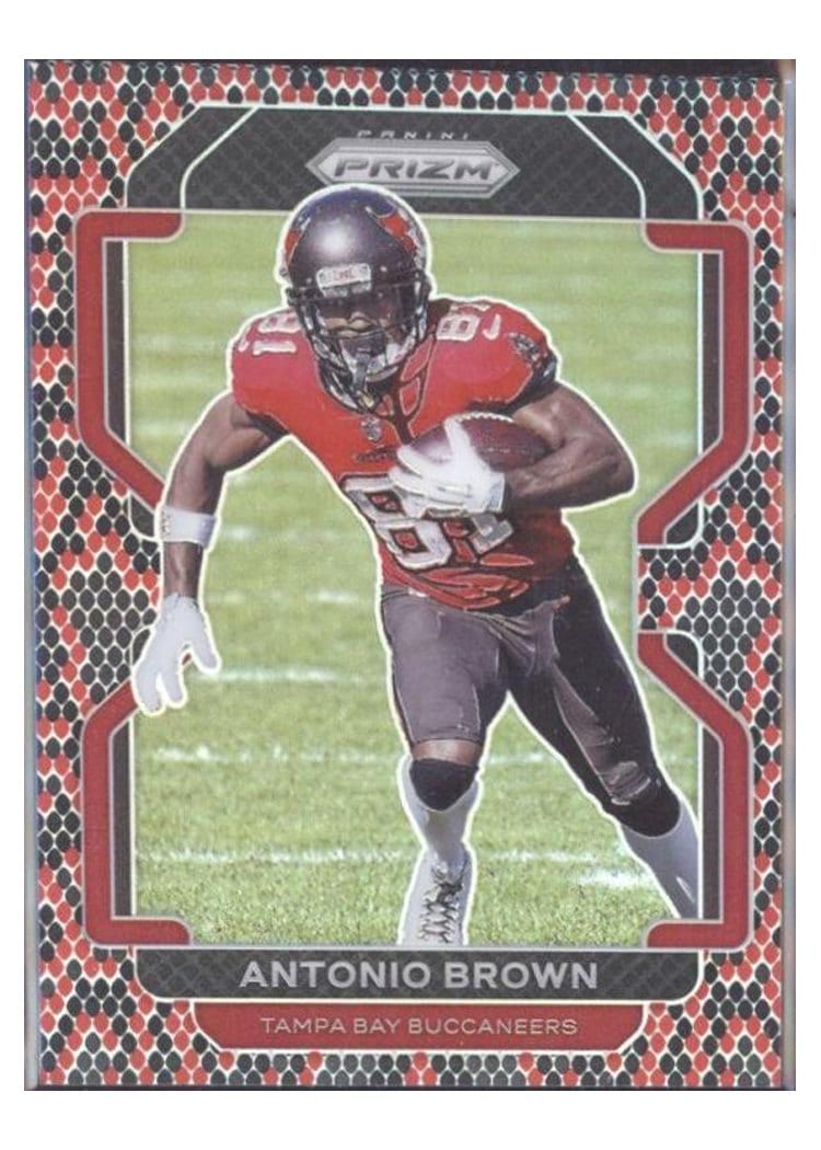 2021 Panini Prizm Base Set Antonio Brown #292 card