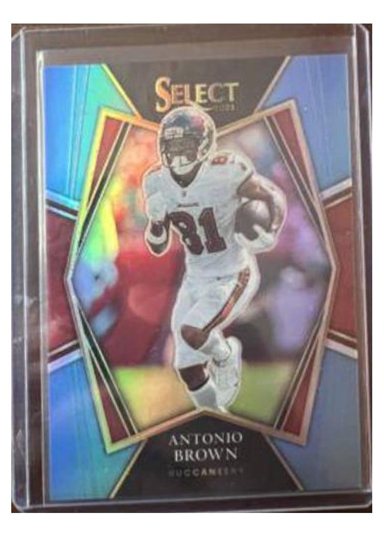 2021 Panini Select Base Set Antonio Brown #132 card