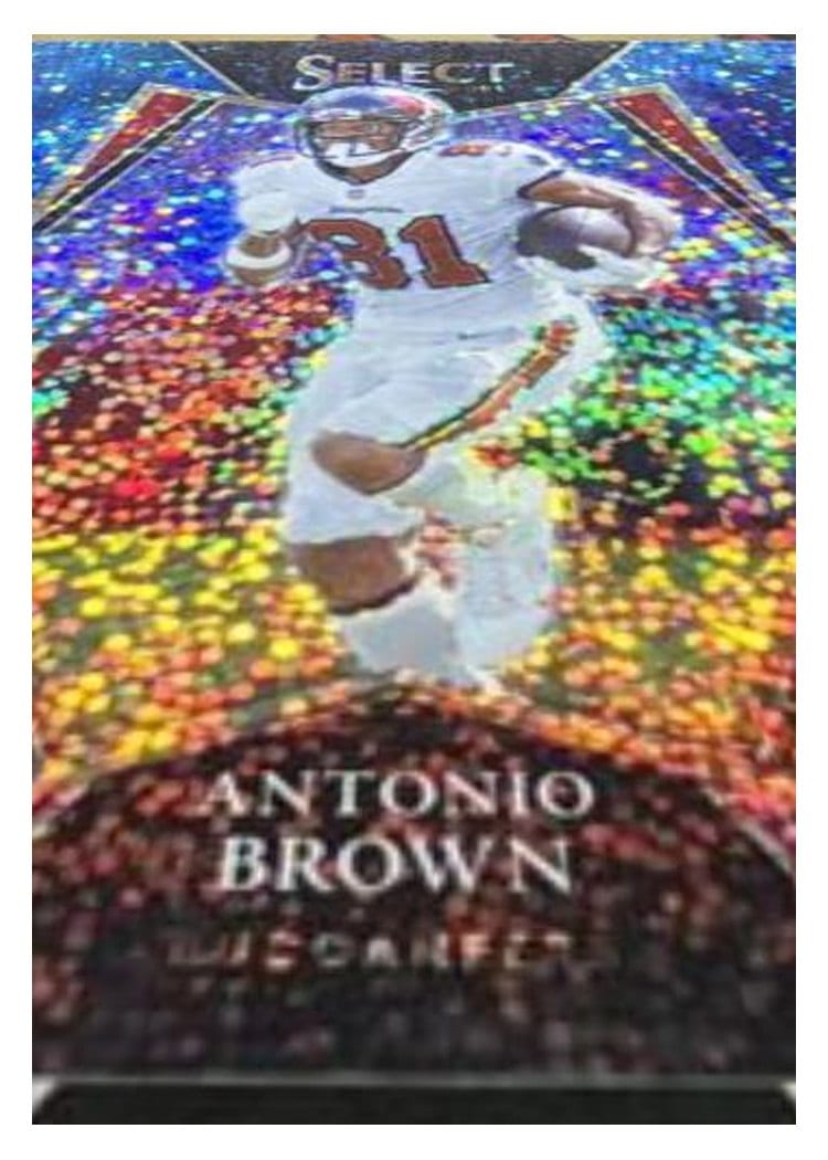 2021 Panini Select Base Set Antonio Brown #132 card