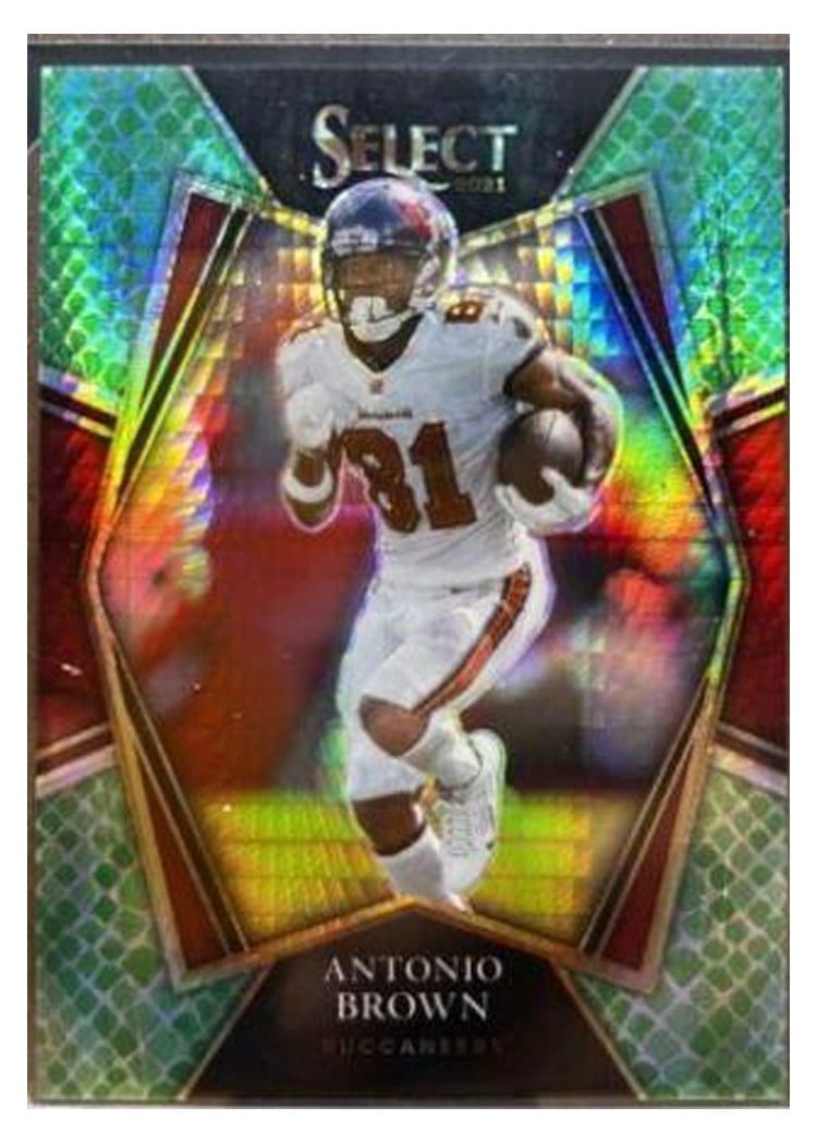 2021 Panini Select Base Set Antonio Brown #132 card