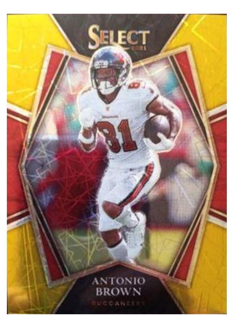 2021 Panini Select Base Set Antonio Brown #132 card