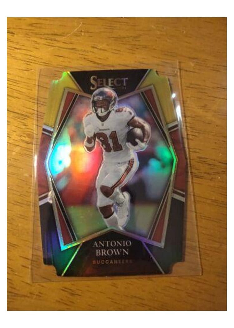 2021 Panini Select Base Set Antonio Brown #132 card