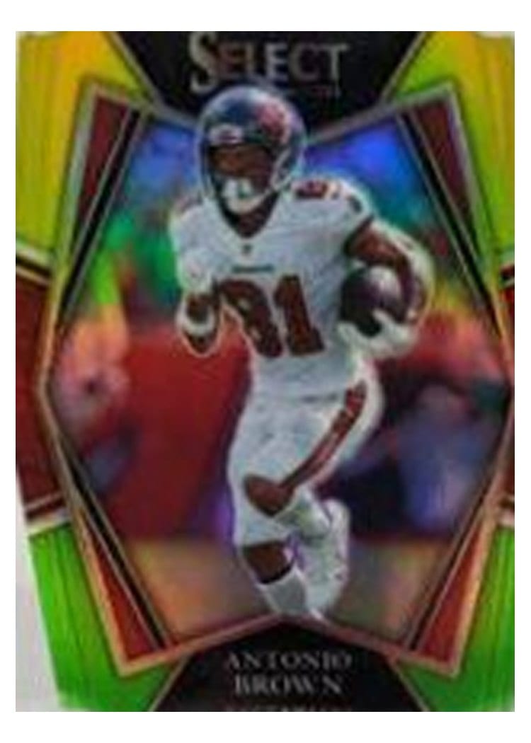 2021 Panini Select Base Set Antonio Brown #132 card