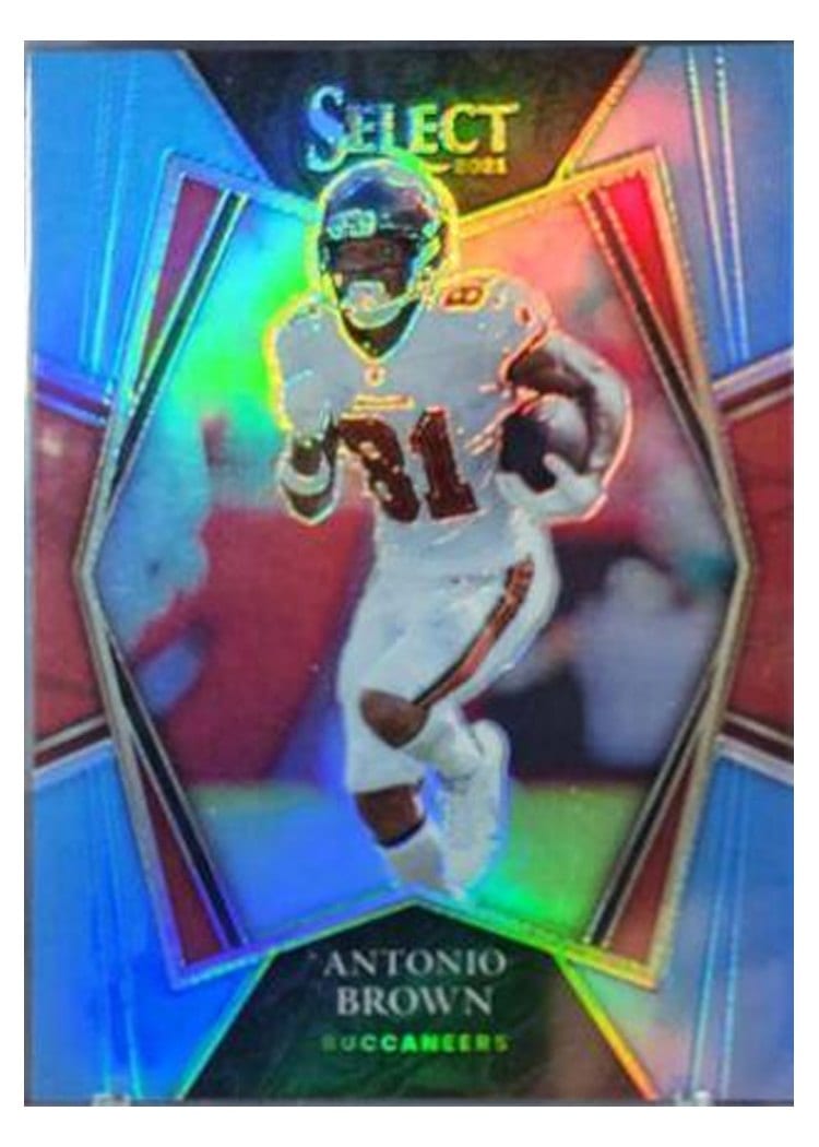 2021 Panini Select Base Set Antonio Brown #132 card