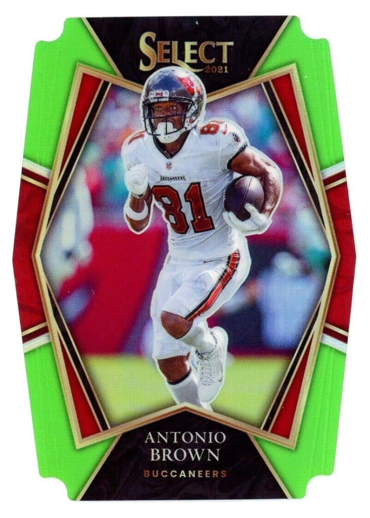 2021 Panini Select Base Set Antonio Brown #132 card