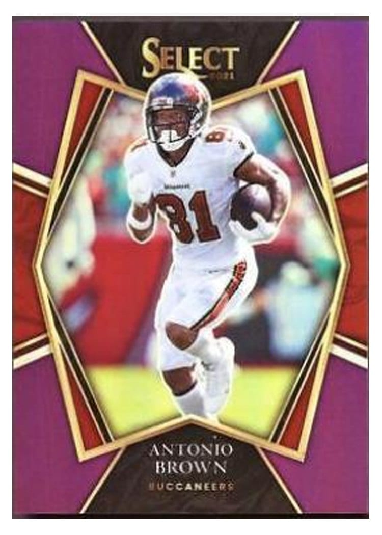 2021 Panini Select Base Set Antonio Brown #132 card
