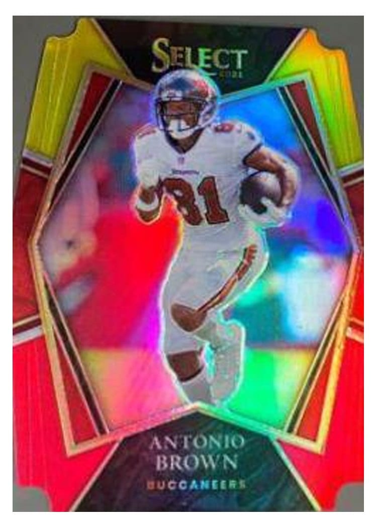 2021 Panini Select Base Set Antonio Brown #132 card