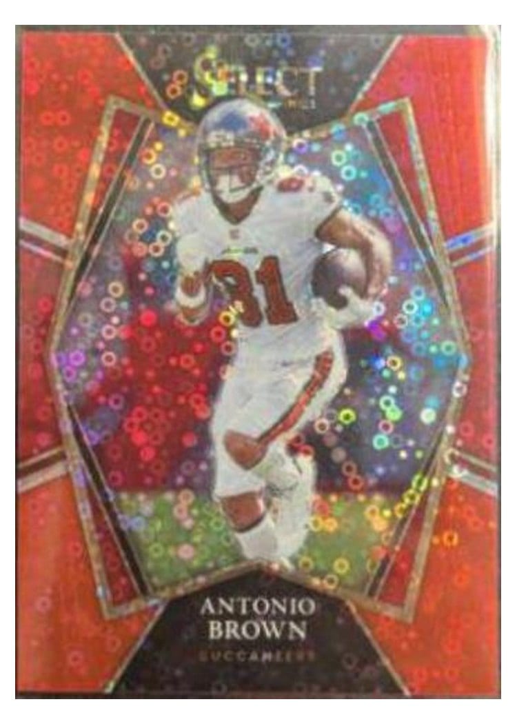 2021 Panini Select Base Set Antonio Brown #132 card