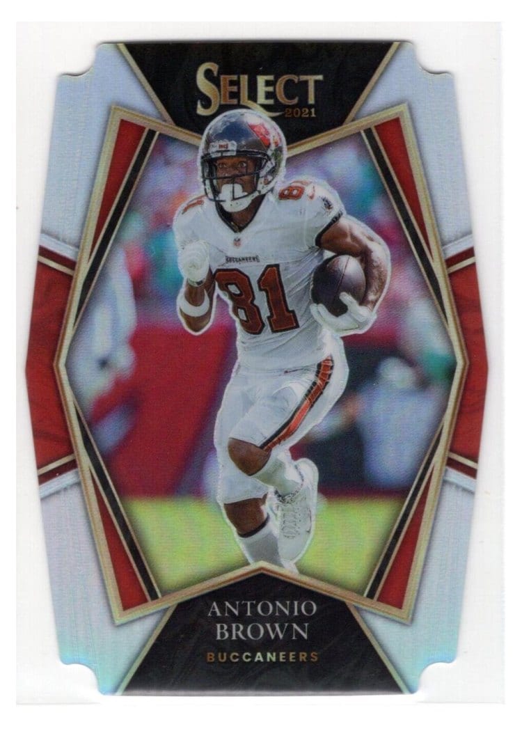 2021 Panini Select Base Set Antonio Brown #132 card