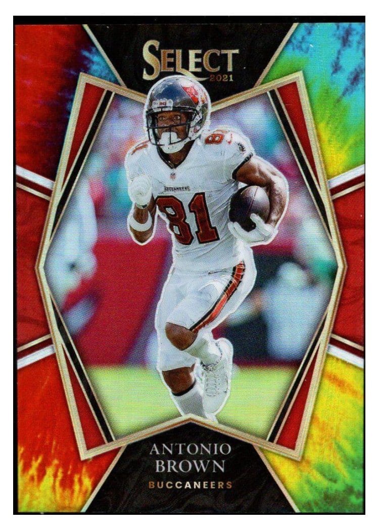2021 Panini Select Base Set Antonio Brown #132 card
