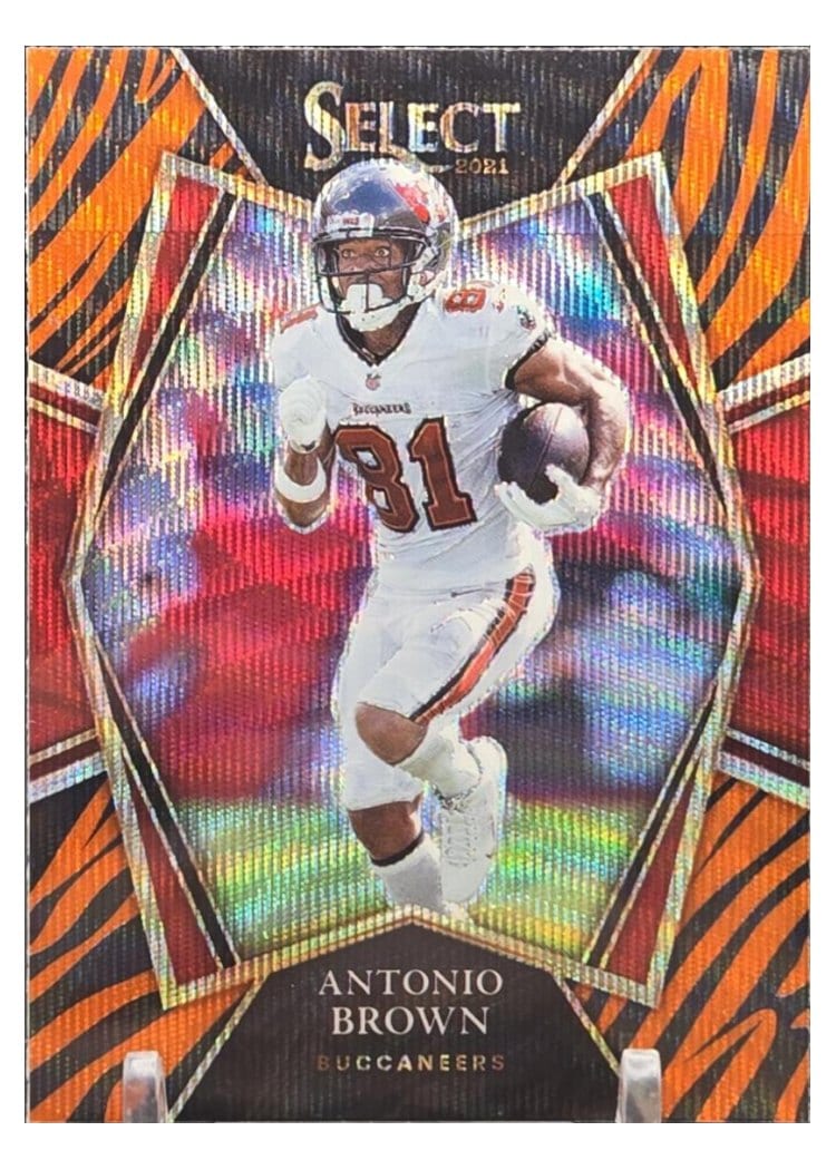 2021 Panini Select Base Set Antonio Brown #132 card