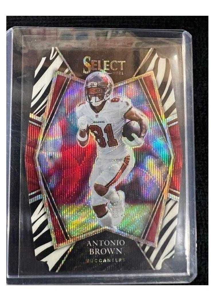2021 Panini Select Base Set Antonio Brown #132 card