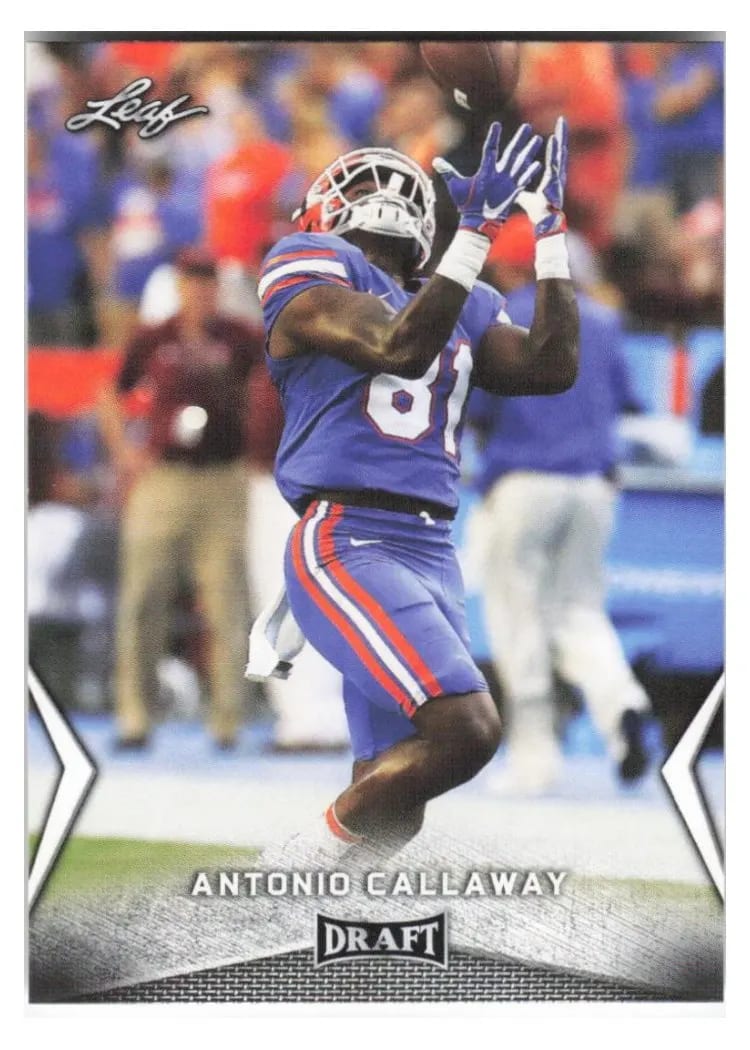 2018 Leaf Draft Antonio Callaway #4 card