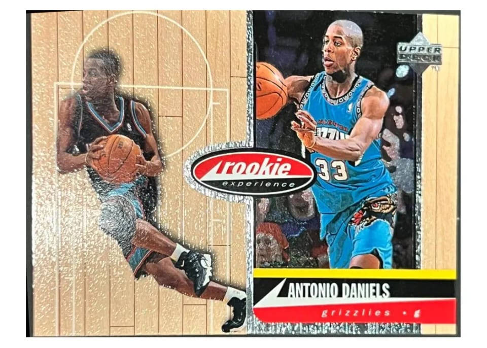 1998 Upper Deck Hardcourt Antonio Daniels #74 card