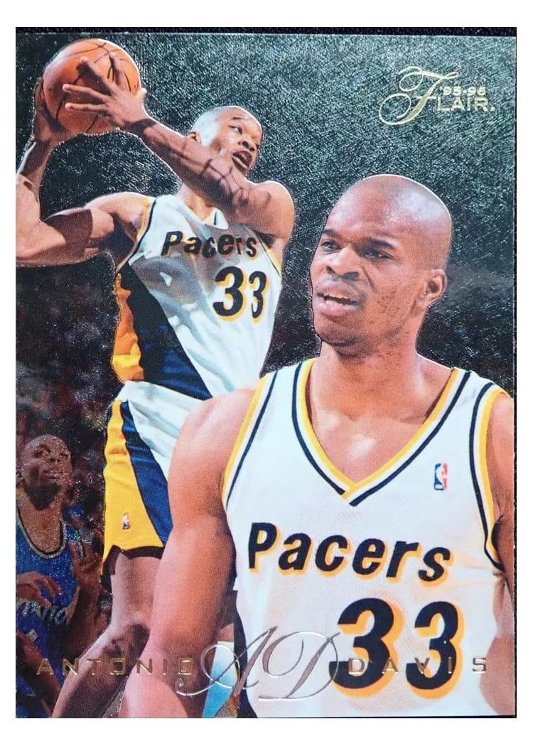 1995 Flair Antonio Davis #54 card
