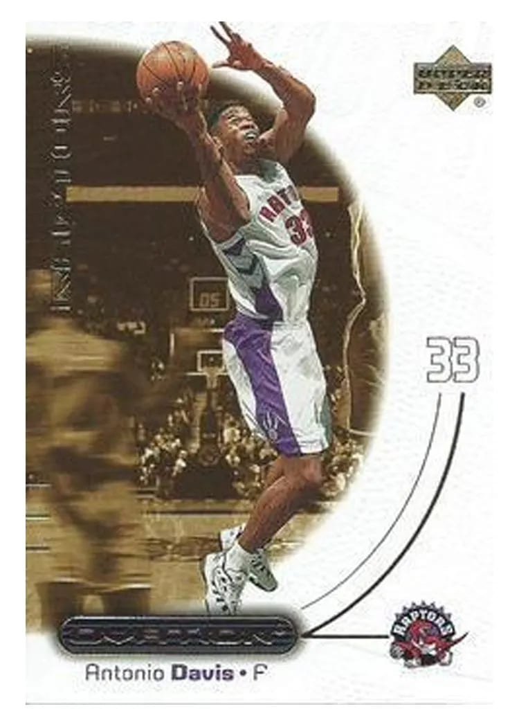 2000 Upper Deck Ovation Antonio Davis #54 card
