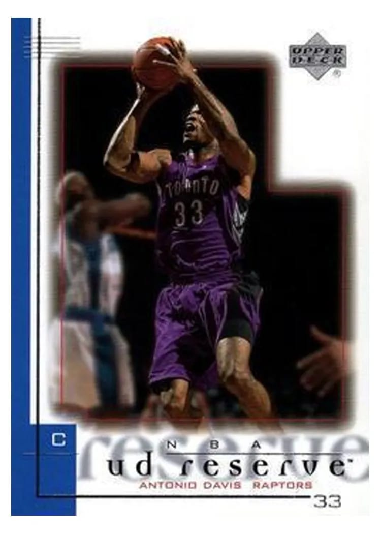 2000 Upper Deck Reserve Antonio Davis #81 card
