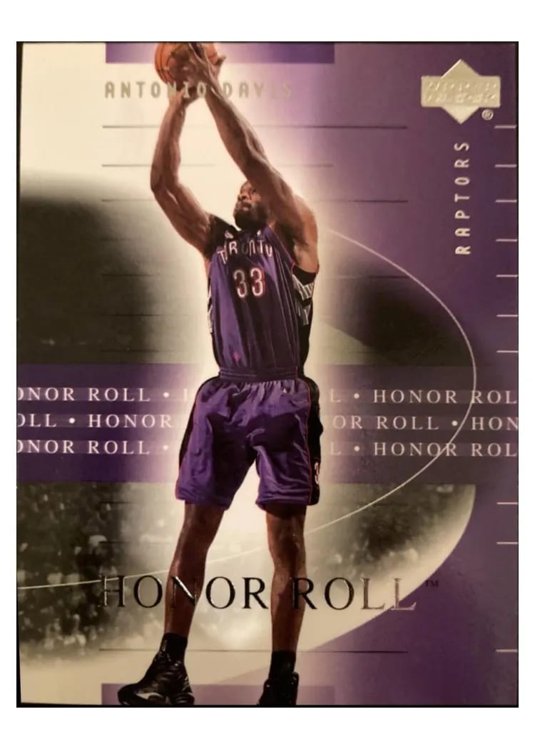 2001 Upper Deck Honor Roll Antonio Davis #85 card