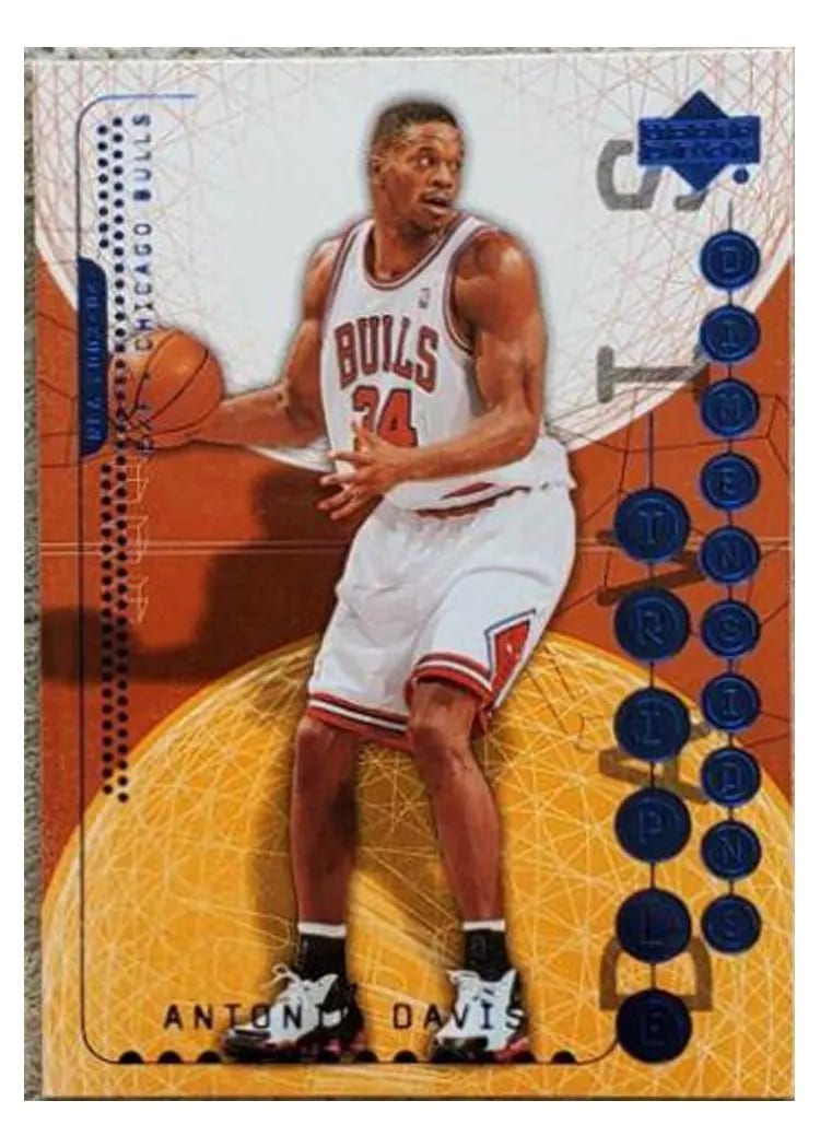 2003 Upper Deck Triple Dimensions Antonio Davis #9 card