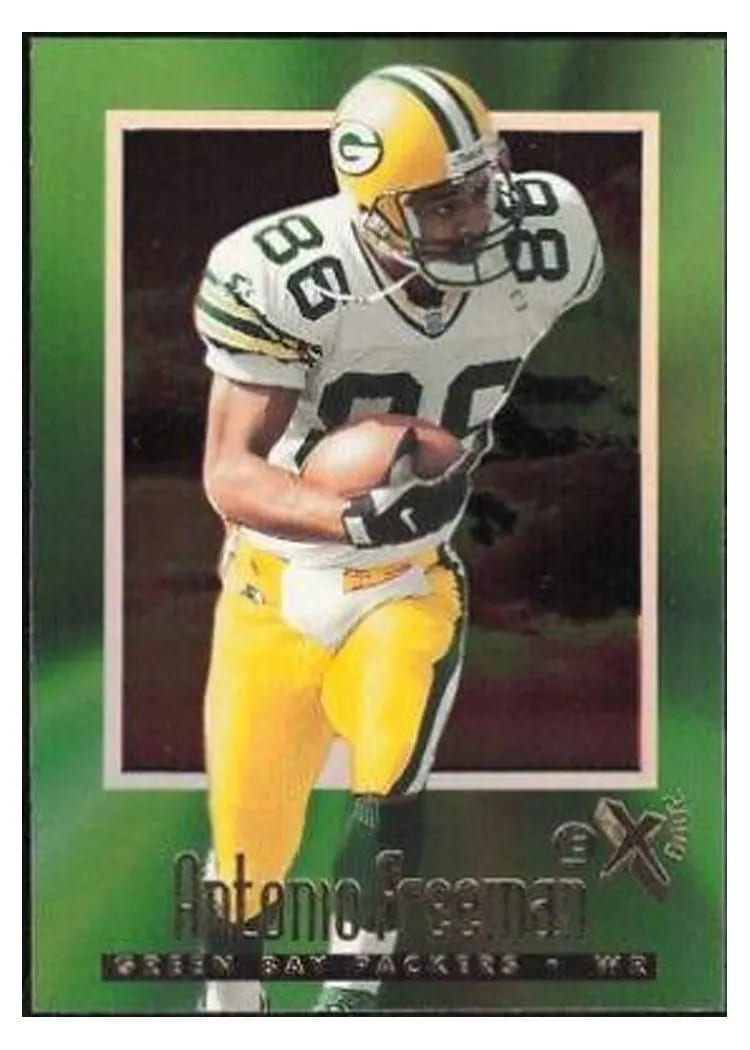 1997 Skybox E X2000 Antonio Freeman #14 card