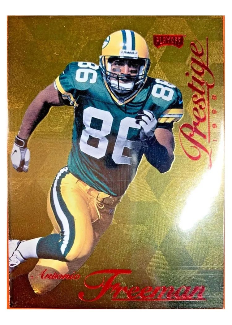 1998 Playoff Prestige Antonio Freeman Gold #12 card