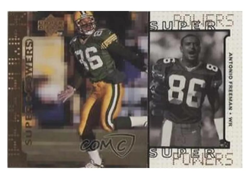 1998 Upper Deck Super Powers Antonio Freeman #S12 card