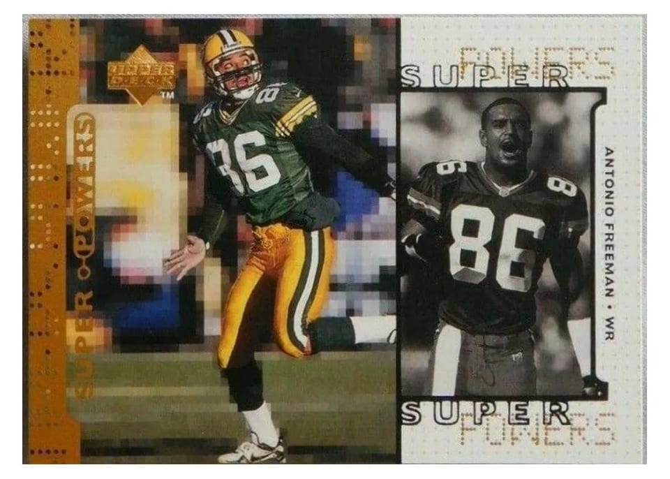1998 Upper Deck Super Powers Antonio Freeman #S12 card