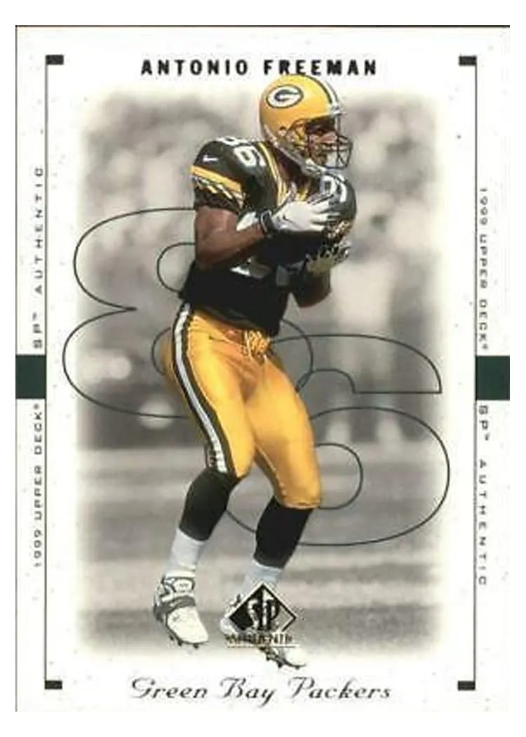 1999 SP Authentic Antonio Freeman #33 card