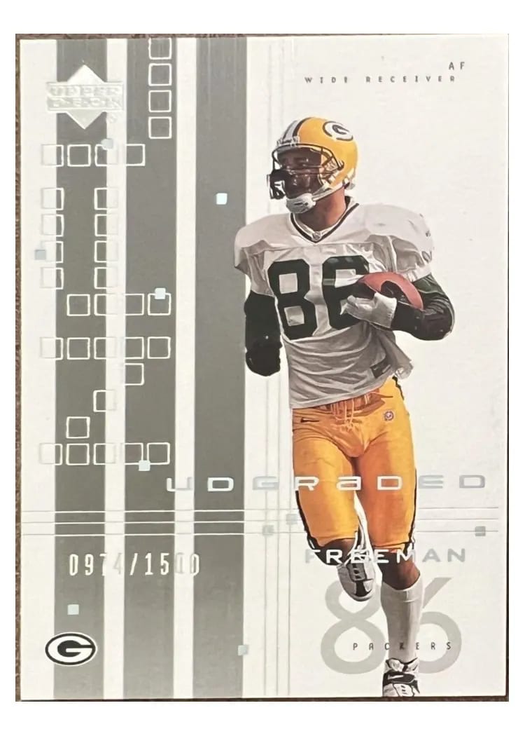 2000 Upper Deck Graded Antonio Freeman #31 card