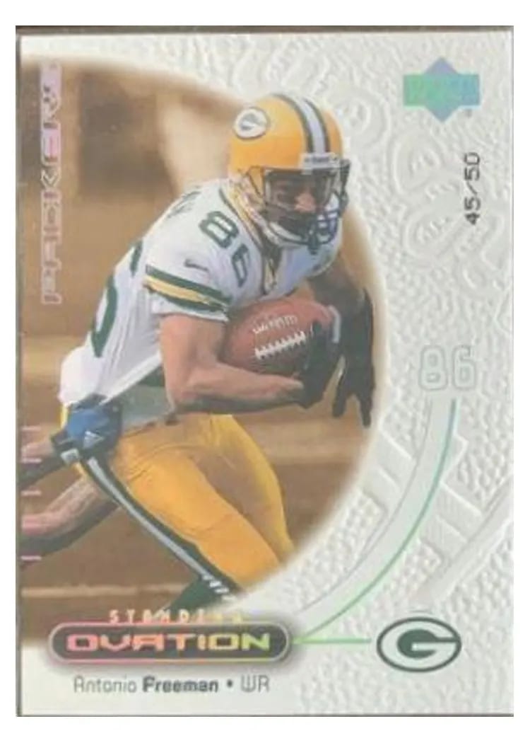 2000 Upper Deck Ovation Antonio Freeman #22 card
