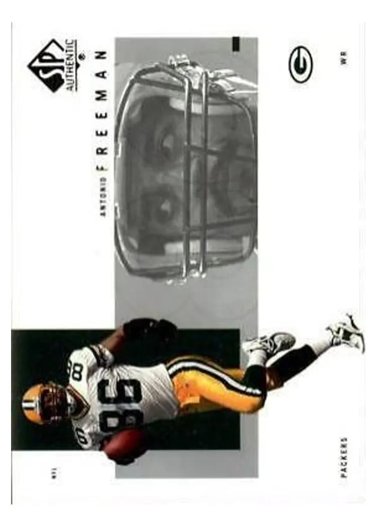 2001 SP Authentic Antonio Freeman #36 card