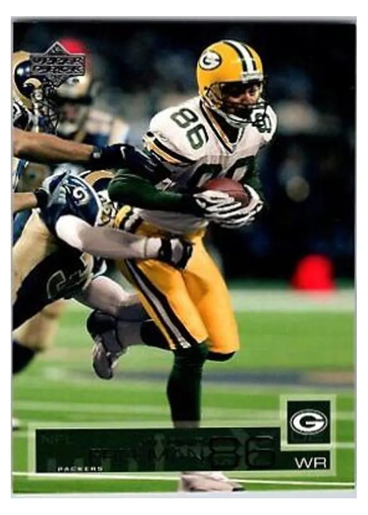 2002 Upper Deck Antonio Freeman #65 card