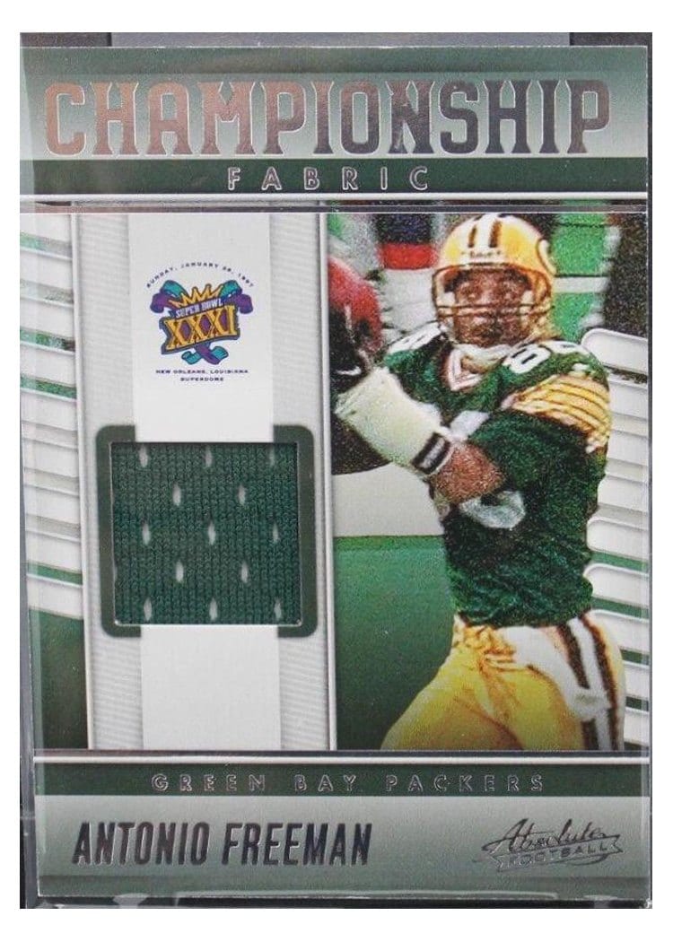 2023 Panini Absolute Championship Fabric Antonio Freeman #CF-13 card
