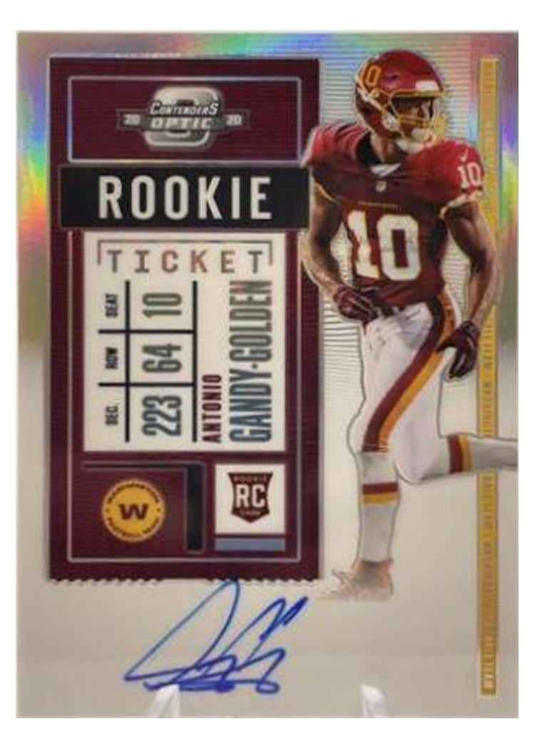 2020 Panini Contenders Optic Base Set Antonio Gandy-Golden #140 card
