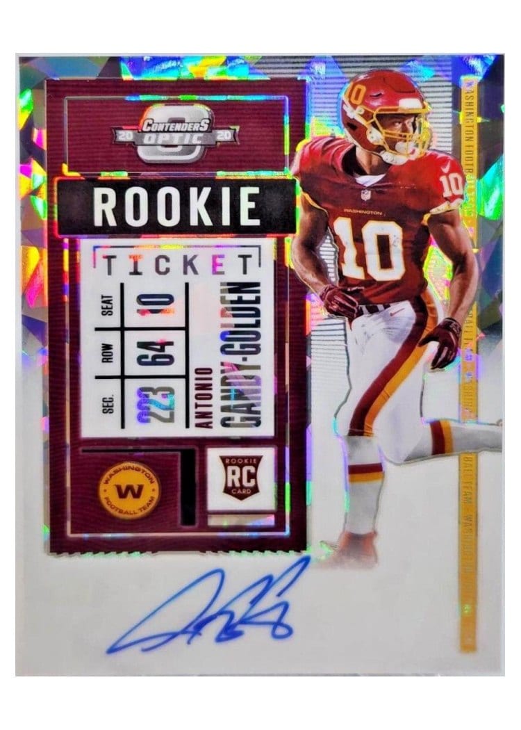 2020 Panini Contenders Optic Base Set Antonio Gandy-Golden #140 card