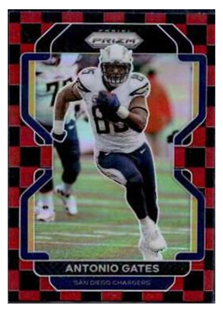 2021 Panini Prizm Base Set Antonio Gates #175 card