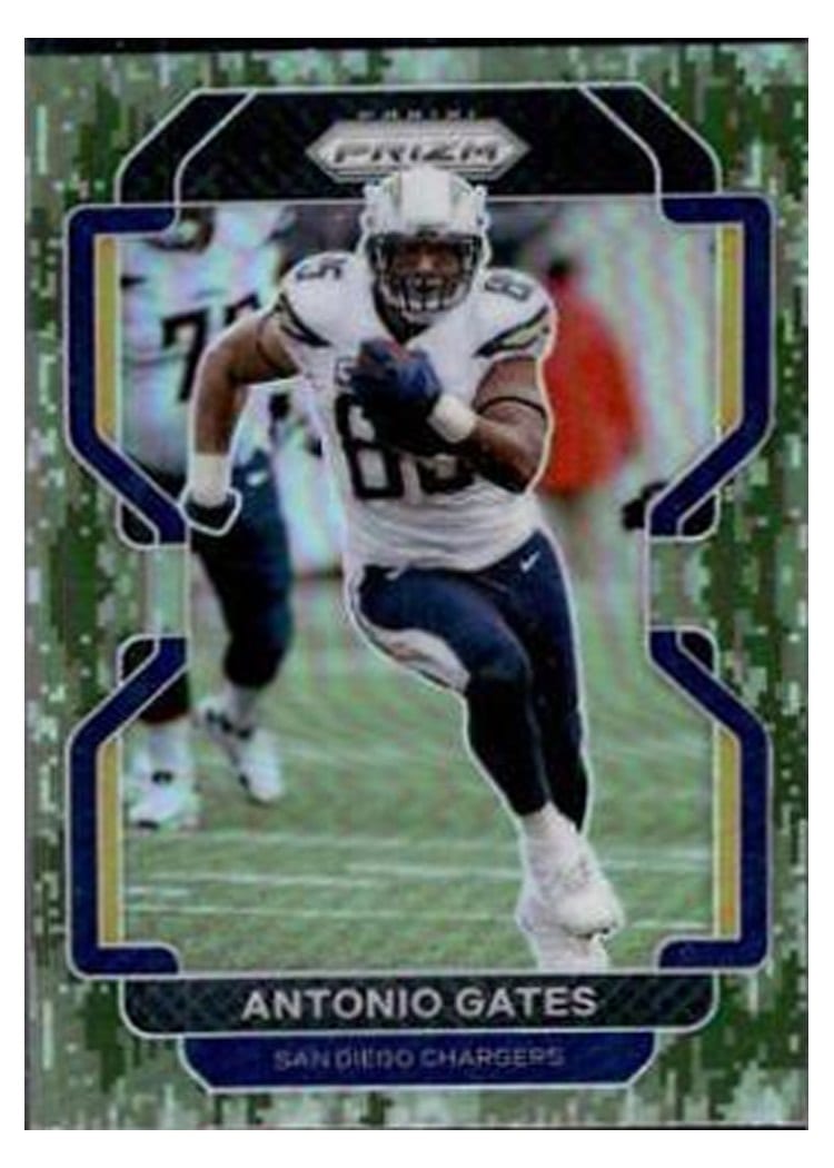 2021 Panini Prizm Base Set Antonio Gates #175 card