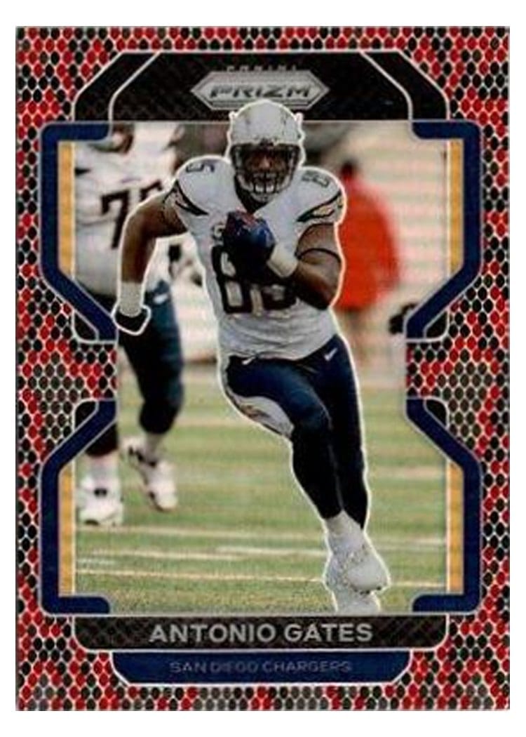 2021 Panini Prizm Base Set Antonio Gates #175 card