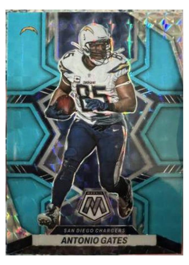 2022 Panini Mosaic Base Set Antonio Gates #107 card