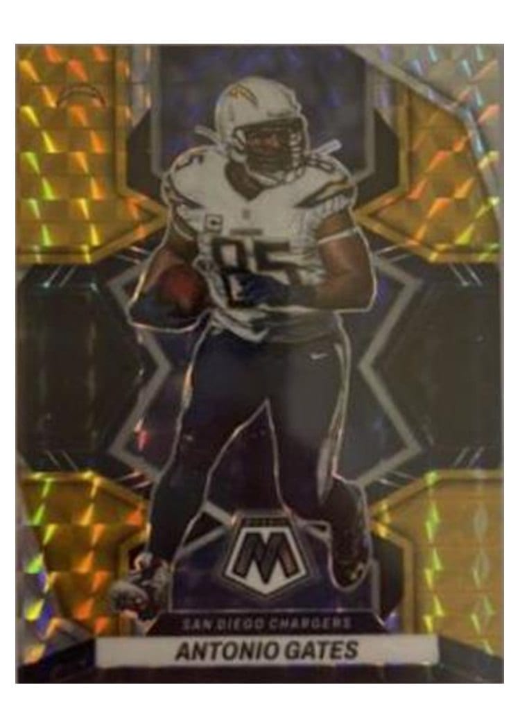 2022 Panini Mosaic Base Set Antonio Gates #107 card
