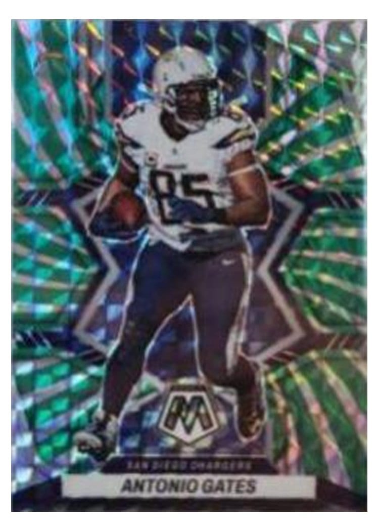 2022 Panini Mosaic Base Set Antonio Gates #107 card