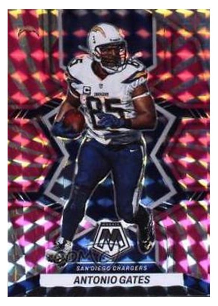 2022 Panini Mosaic Base Set Antonio Gates #107 card